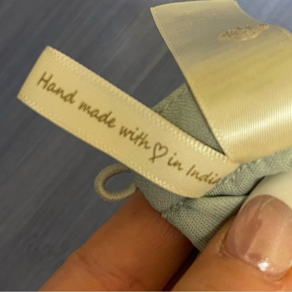 🍋 Handmade sage green sleeveless flowy dress size m - Picture 12 of 12